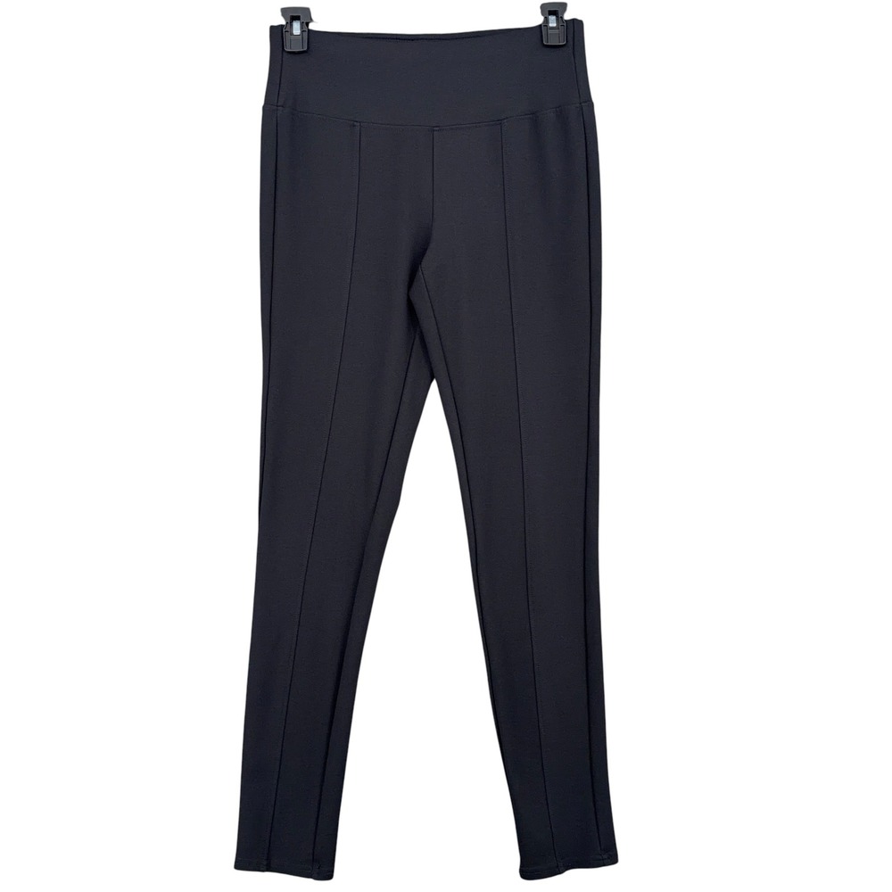 Sabrina Lauren Ponte Leggings Womens‎ Medium Rayon Nylon Spandex Black